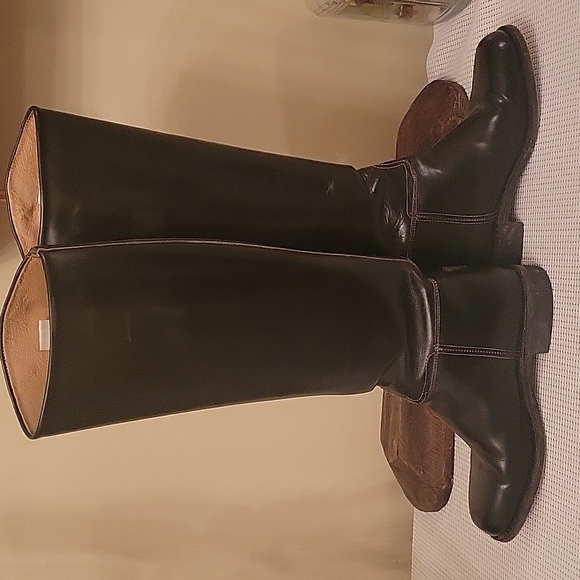 Bottes d'équitation Veltheim Suisse vintage, bottes d